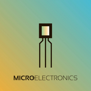 电子元器件标志设计的核心价值 连接、精密与创新的视觉象征